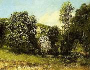 Gustave Courbet, The water stream la Breme